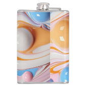 気泡カラフル付き液体 フラスク (裏面)