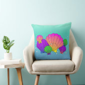 気泡カリブの付き貝殻 クッション (椅子)