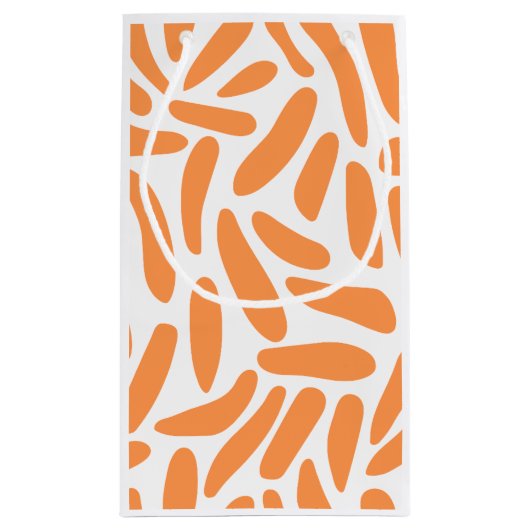 気泡パターンカーテン抱き枕 スモールペーパーバッグ (裏面)