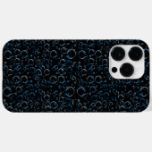 気泡パターン02.FR.b黒BG Case-Mate iPhoneケース (裏面 (横))