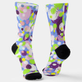 気泡パターン ソックス (傾斜あり)