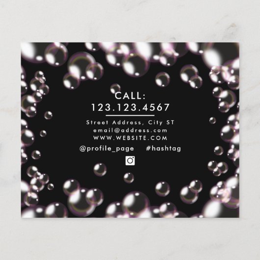 気泡パターン チラシ (裏面)