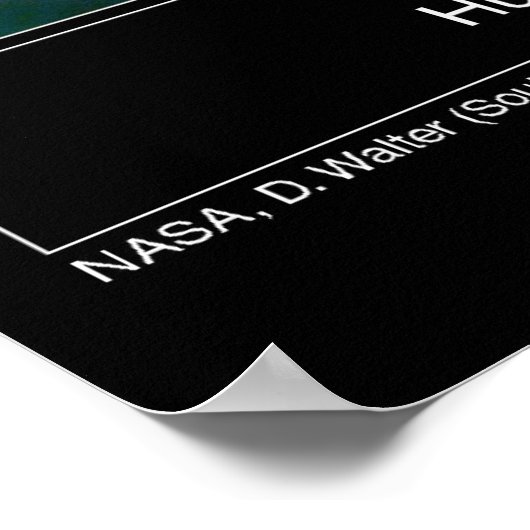 気泡星雲 ポスター (角)