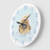 気泡浴 ラージ壁時計 (傾斜)