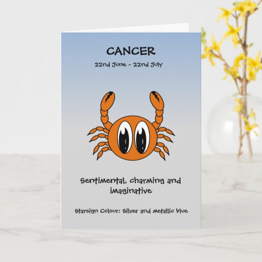 気泡範囲がん カード (黄色い花)