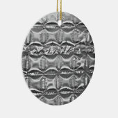 気泡緩衝材のオーナメント セラミックオーナメント (右)