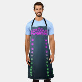 気泡 エプロン (着用した状態)