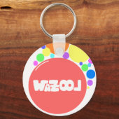 気泡 キーホルダー (正面)