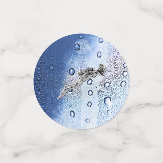 気泡 コンフェッティ (スモール正面)