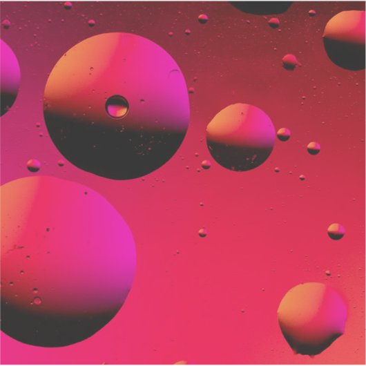 気泡 シール (正面)