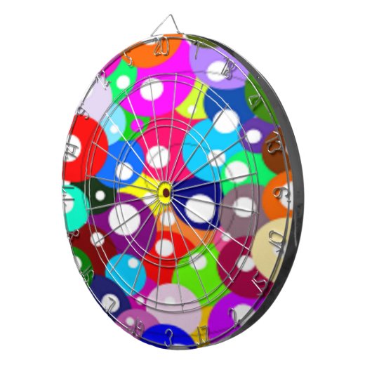 気泡 ダーツボード (正面右)