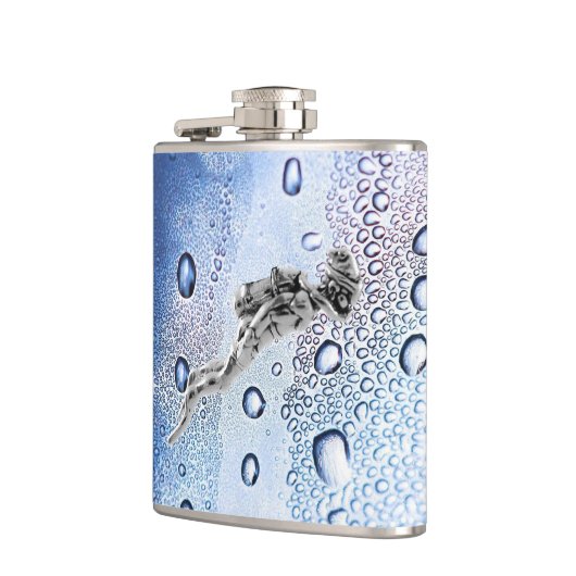 気泡 フラスク (左)