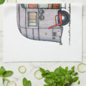 気流のトレーラー キッチンタオル (折り畳み)