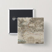 気流のワールドマップ 缶バッジ (正面&裏面)