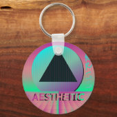気流美学 キーホルダー (正面)