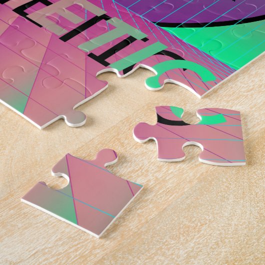 気流美学 ジグソーパズル (側面)