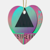 気流美学 セラミックオーナメント (左)