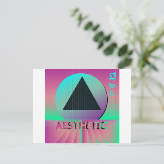 気流美学 ポストカード (スタンド正面)