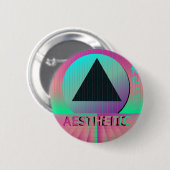 気流美学 缶バッジ (正面&裏面)