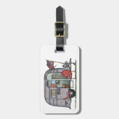 気流 ラゲッジタグ (正面縦)