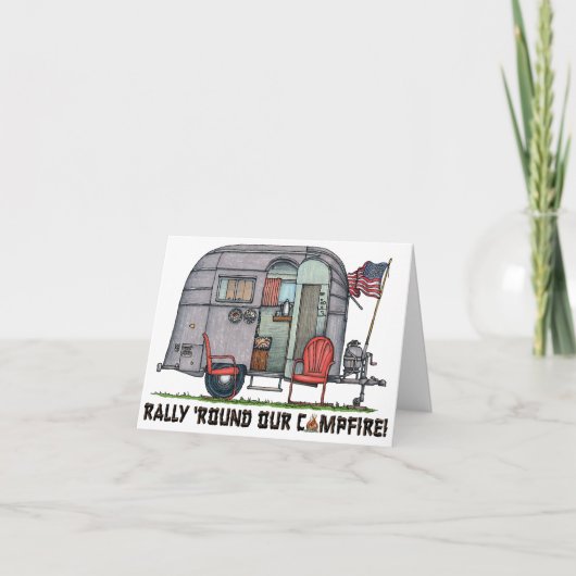 気流 招待状 (正面)