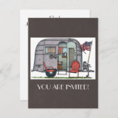 気流 招待状 (正面/裏面)