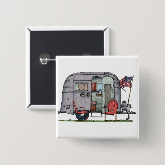 気流 缶バッジ (正面&裏面)