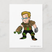 気狂い喜光湖スタッフプレーヤー ポストカード (正面)