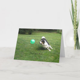 「気球が飛び出す日だ！」 カード