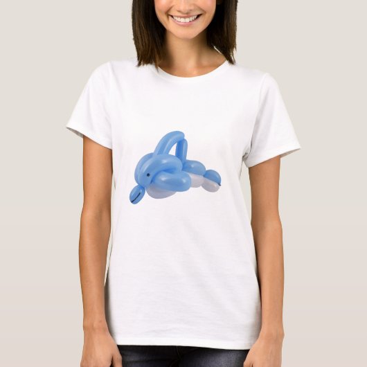 気球のイルカ Tシャツ (正面)