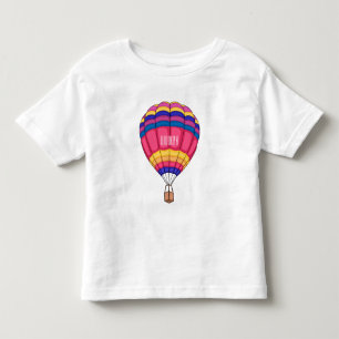 気球のキャラクターイラスト トドラーTシャツ