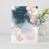 気球のジェンダーの明かりを待つ 招待状 (スタンド正面)