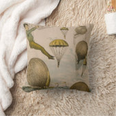 気球のパフォーマンスのサーカスポスター クッション (ブランケット)