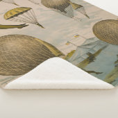 気球のパフォーマンスのサーカスポスター シェルパブランケット (3/4)