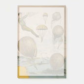 気球のパフォーマンスのサーカスポスター ポストイット (正面)