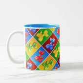 気球のプードル ツートーンマグカップ (左)