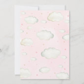 気球のベビーシャワー招待状 | アドベンチャー 招待状 (裏面)