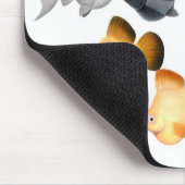 気球のモーリーの熱帯魚のマウスパッド マウスパッド (コーナー)