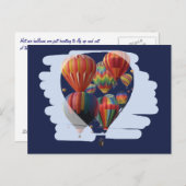 気球の中の気球 ポストカード (正面/裏面)
