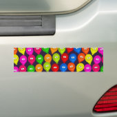 気球の壁紙 バンパーステッカー (車上)