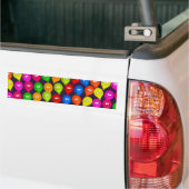 気球の壁紙 バンパーステッカー (トラック上)