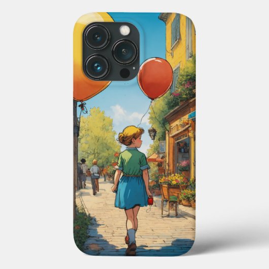 気球の夢:ティンティンインスパイア冒険 Case-Mate iPhoneケース (裏面)