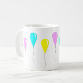 気球の店のパーティーのマグ コーヒーマグカップ (正面左)