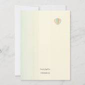 気球の引越しお知らせ 案内状 (裏面)