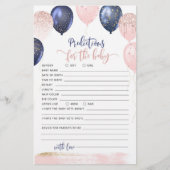 気球の性別がベビーの予測を明らかにする (正面)