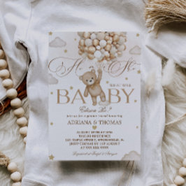 気球の性別を明らかにする 招待状