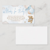 気球の本がベビーするまで待つのもよし エンクロージャーカード (正面/裏面)