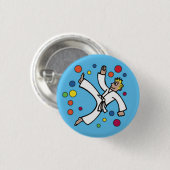 気球の男の子2ボタン 缶バッジ (正面&裏面)