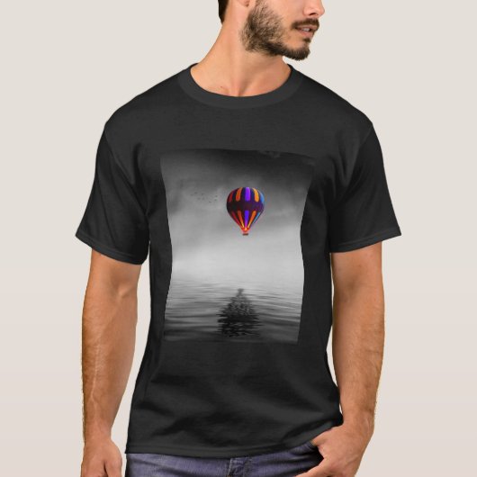 気球の肖像 Tシャツ (正面)