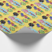 気球の誕生会の包装紙 ラッピングペーパー (角)